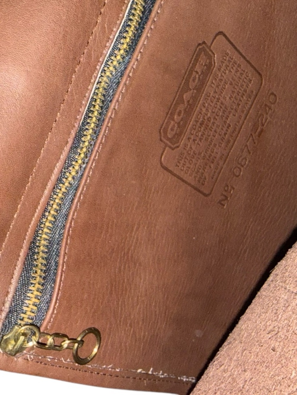 Coach vintage 90s Prescott Brief briefcase w/strap - Picture 12 of 14